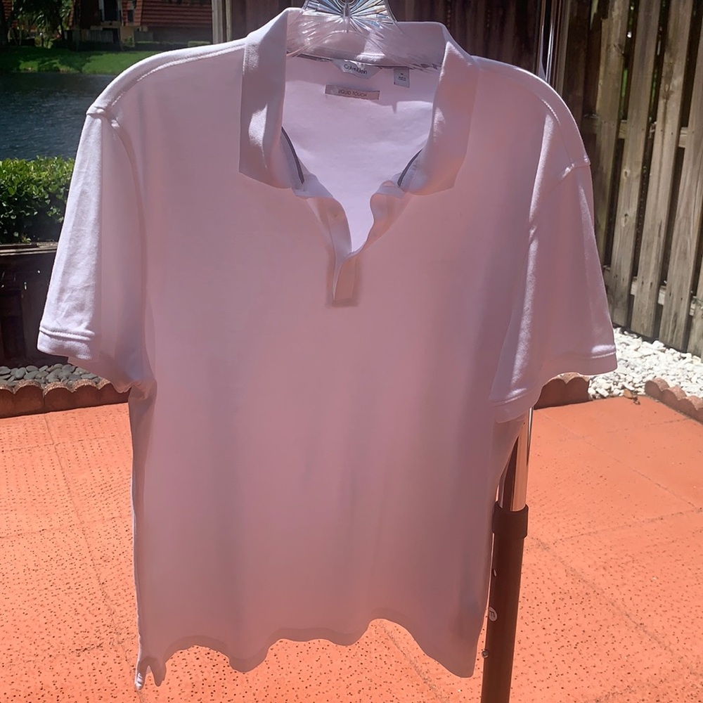 Men’s white Polo